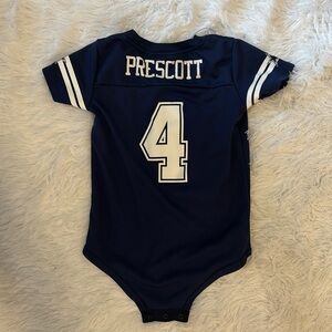Dak Prescott Baby Onesie Official Cowboys Jersey
